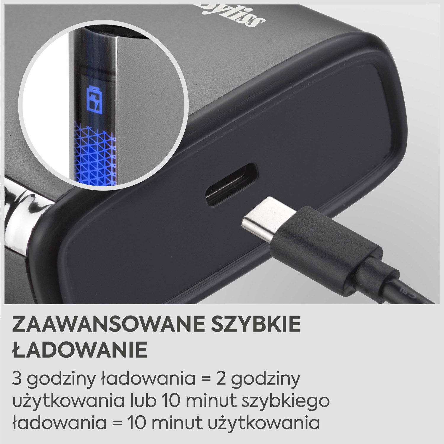 Golarka foliowa Super-X Metal Series (jednogłowicowa, srebrna)